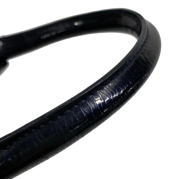 Auth DIOR/ChristianDior Double Saddle Bag Blue Dark Navy Multi Canvas Handbag - Picture 14 of 16